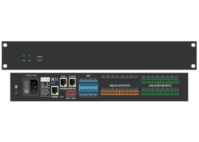 中国 danteネットワークのスタジオのモニターの可聴周波デジタル音量調整器のdsp 販売のため