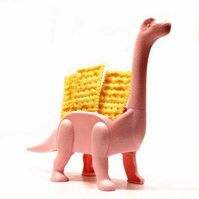 China Viable Colorful Long Neck Dinosaur Mexican Taco Rack Holder Dish For Serving Tray for sale