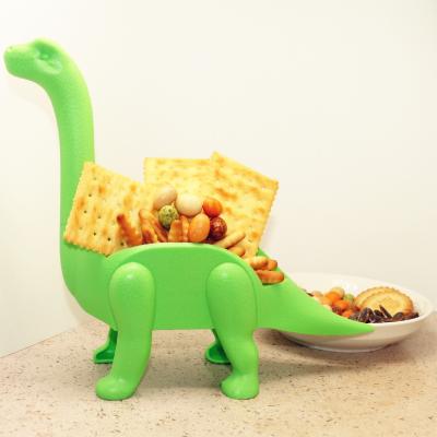 China Traditional Dinosaur Taco Stand Holder for Birthday Party Long CHRT Neck Hold 2 Tacos for sale