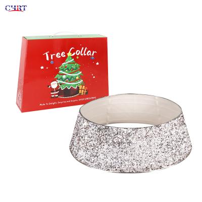 China Christamas Tree Decoration CHRT Home Decorate Christmas Tree Skirt Collar 4 Pieces Assembled 30