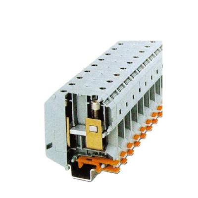 China UK High Quality UK Terminal Blocks 5mm2 Phoenix 21 Din Rail Terminal Blocks - A.W.G. 30 for sale