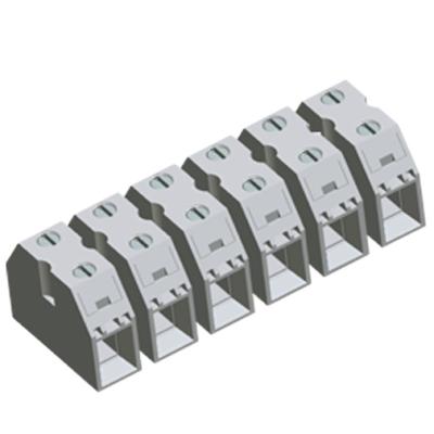 China PA66 85A Gray Terminal Block High Voltage For Power Supply Supply Through Terminals for sale