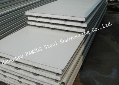 China 100mm Residential Fireproof Steel Sheet EPS Sandwich Panels Wall Cladding Systems for sale