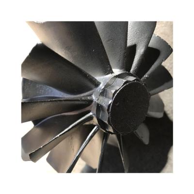 China Incoloy800 Precision Casting OEM Axial Fan Coil Blades Centrifugal Open Turbine Impeller Customized for sale