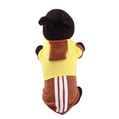 China Fashion Pet Superman Style Cotton Hoodie Pet Sustainable Winter Clothes Big Dog Golden Retriever Clothes for sale