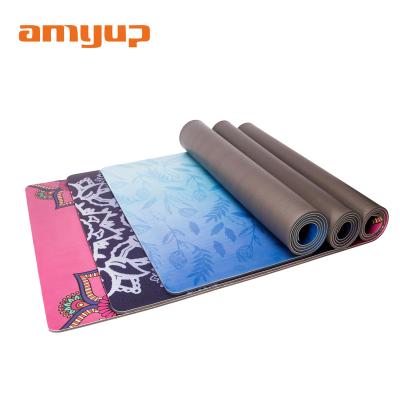 China High Density No Slip Rubber Yoga Mat Custom Logo for sale