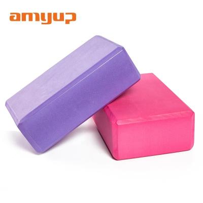 China Cork Block Eva Set Foam High Density Thicken Exercise Fitness Yoga Wood Wooden Brick for sale