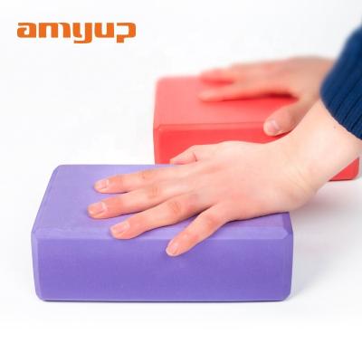 China High Density Eco Friendly Eva Foam Yoga Block And Brick Yoga Bolster for sale