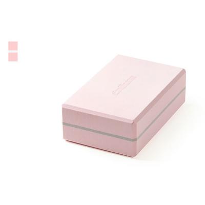 China Pink Yoga Block Amyup Balance Bolster Workout High Density Eco Friendly Line Yoga And Pilate for sale