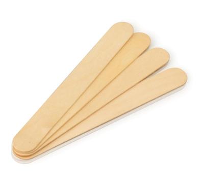 China Low Price Organic Disposable Natural Birch Tongue Spatulas 100% Cotton Wooden Spatula for sale