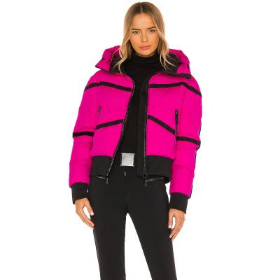 China Wholesale Anti Wrinkle Women Stripper Jacket Pink Hoodie Coat With Zipper Pockets for sale