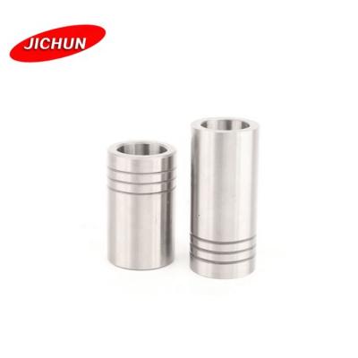 China Cast / Industry SUJ2 Oil Free Machinery / Copper Alloy Single Guide Bushings For Die Sets Single Guide Post Sets for sale