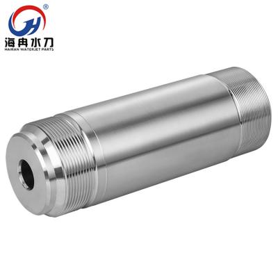 China High Quality Service Spare Parts Hp Waterjet Cutoff Waterjet Cylinder For Water Jet Intensifier Pump for sale