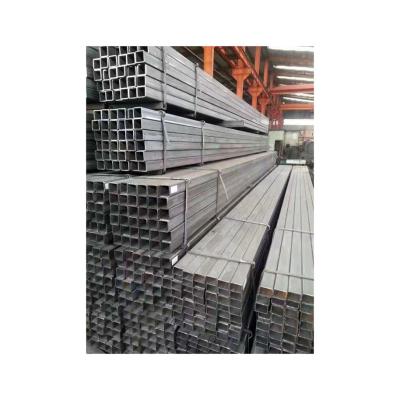China The widely used pre-galvanized steel square tube of petrochemical and construction etc special design. of city perforated for sale