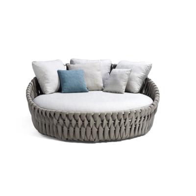 China Modern Design Fashion Furniture Rattan Outdoor Sofas Outdoor Garden Rattan Sofa Set for sale