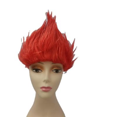 China The other wig Factory direct sales European and American Halloween holiday carnival dragon ball wig cos flame party wig for sale