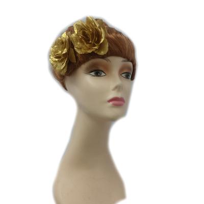 China The other wholesale cosplay wig wine red short bun wig princess and frog wig Anime wig Brown choker Brown direct sales for sale