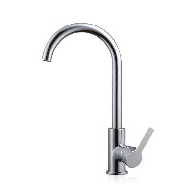 China Contemporary Ceramic Thermostatic Faucets Cartridge Mixer Tap For Kitchen Sink for sale