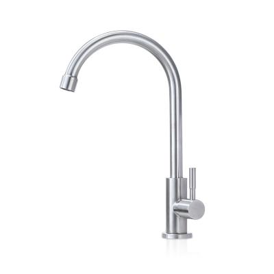 China New Thermostatic Faucets Southeast Asia Design Kitchen Stainless Steel Single Cold Water Faucets for sale