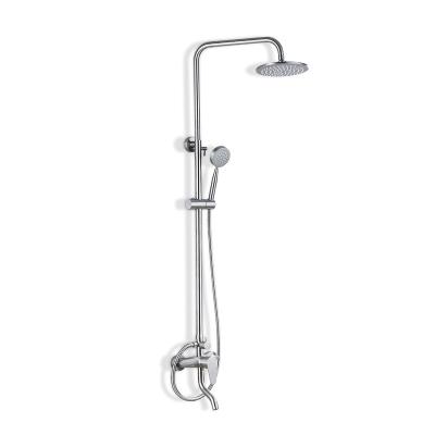 China With sliding bar high quality rainfull steam 304 s/s shower column hot sale for sale