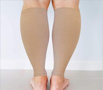 China 5XL 6XL Calf Compression Sleeve Blood Circulation Sports Medical Socks for sale