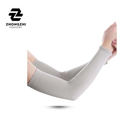 China Fashionable Unisex Ice Silk Sun Protection Cycling Sleeves Arm UV Protection for sale