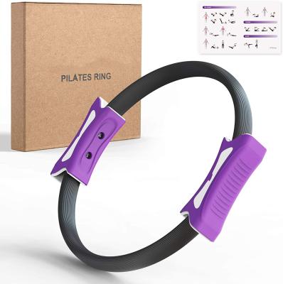 China Fashionable Pilates Ring And Yoga Ring 12 Inch Fitness Magic Circle For Home Resistance Exercise for sale