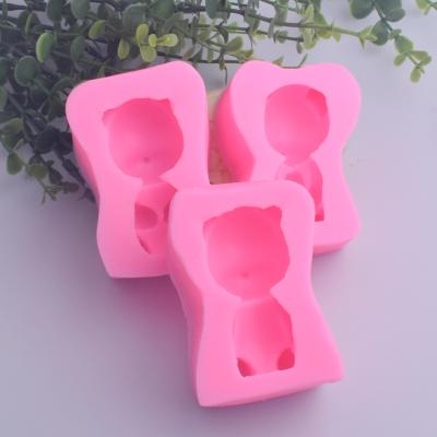 China Car Viable Aroma Mold Mousse Chocolate Mold 3D Stone Sheep Forms Fondant Silicone Mold Kitchen Accessories for sale