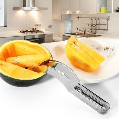 China 2020 Viable New Stainless Steel Watermelon Slicer Cutter Knife Hollow Puncher Fruit Vegetable Tools Kitchen Instruments for sale