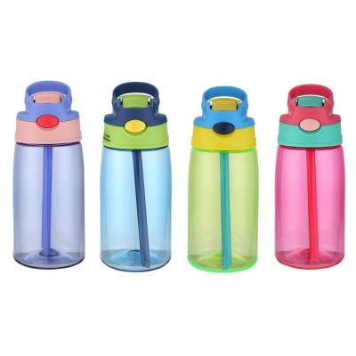 China Durable Plastic Sports Drink Cup With Leakproof Straws And Handle Drop Proof Water Bottle Platypus Drinkware for sale