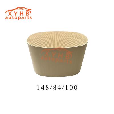 China Forma de la pista de aterrizaje de alta calidad Elemento de filtro catalítico de tres vías Euro 1-5 Modelo 148 X 84 X 100 en venta