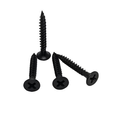 China Pan Bugle Phillips Drywall Screw Assembled M3.5 Black Phosphated Finish for sale