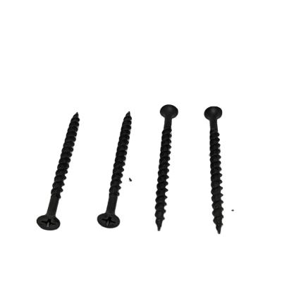 China /Raw Wire Phosphated Drywall Screw Galvanized Black Bugle Head End for sale