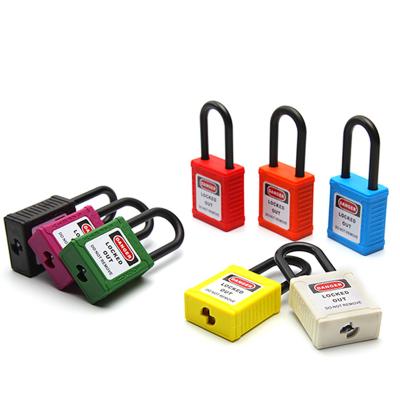 China Zenex Compound Keyed Alike Safety Padlock For Electricity Insulated Lockout BD-G110 for sale