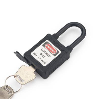 China Steel Insulation Security Nylon Insulated Dustproof Padlock with Master Keyed to Lockout-Tagout Equipment Overhaul for sale