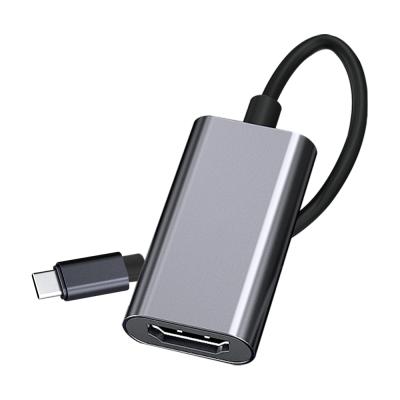 China Aluminum Alloy Hot Shell 4K 30Hz Usb 3.1 Type-c Hub To Usb C 4K HDTV Adapter Tipo Hub Type A Usb Cable For System for sale