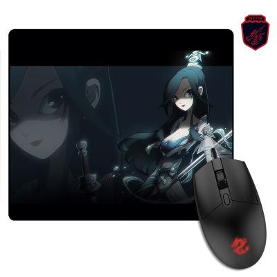 China 2020 New Product Custom Wired Gaming Mouse Anti-Slip With RGB Backlight And Anti-Slip Mouse Pad Combo For Computer Gamer for sale