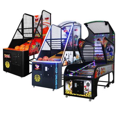 China Deluxe Folding Automatic Basketball Machine Adult Arcade Entertainment Equipment For Video Arcade GM3311 for sale