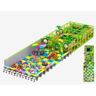 China Wholesale ALLOY Playground Indoor Fence Kids Play Games Soft Playground for sale