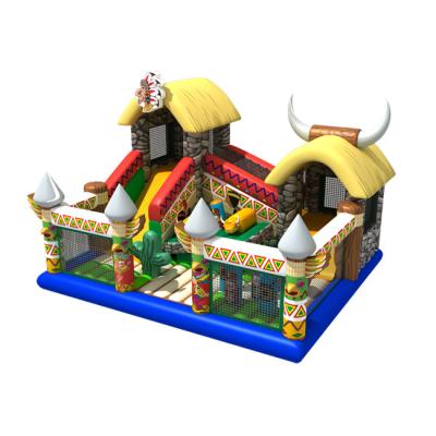 China Huge Indoor or Outdoor Animal Theme Castle Playground Inflatables Water Slide Playground in New Design for Indoor and Outdoor Playground for sale