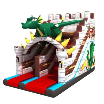 China Indoor or Outdoor Dinosaur Theme Kids Jumping Castle Bouncy Room Bouncing Inflatable Bouncer Playground Slide For Sale for sale