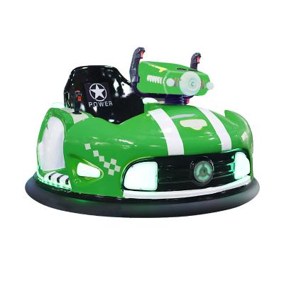 China Ccomprehensive Mall Playground 220v Battery Light Music Fiberglass Reinforced Plastic Laser Battle UFO Electric Bumper Cars For Kids Adults for sale