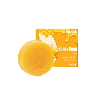 China Body Honey In Addition To Mite Handmade Soap Packaging Moisturizing Skin Rejuvenation Face Wash Bath Deep Cleansing for sale