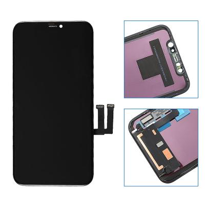 China Original Broken Mobile Phone Screen Repair Service Touch Screen Mobile Phone LCD For Phones Show For iPhone 11 for sale