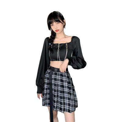 China Anti-pilling 2021 new arrivals summer collection sexy off the shoulder ladies fashion crop top for sale