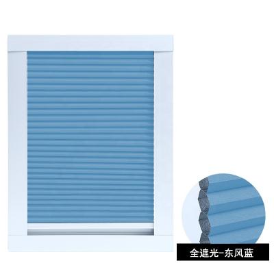 China Water Resistant Electric Integrated Honeycomb Blinds Customized Size Shading Blinds For Living Room for sale