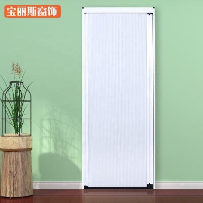 China Printed Water Resistant Colors Home Door Blackout Honeycomb Door Push And Pull Control Customized Size Door For Living Room for sale