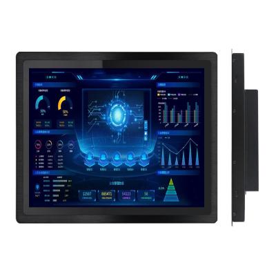 China 2021 Hot Sunlight Readable Embedded Industrial Panel PC Customized Smart Capacitive Touch Screen Monitor Flat Seamless Panel 19inch for sale