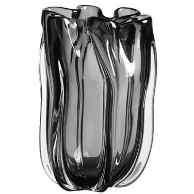 China Contemporary Creative transparent tabletop glass large vase decoration, flower arrangement, living room, porch, tabletop, home decoration for sale