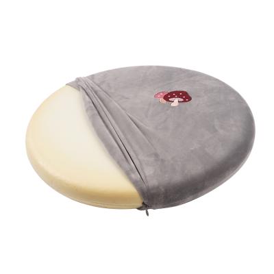 China ATAYA Memory Round Memory Foam Chair Pad Soft Breathable Cushion For Kids for sale